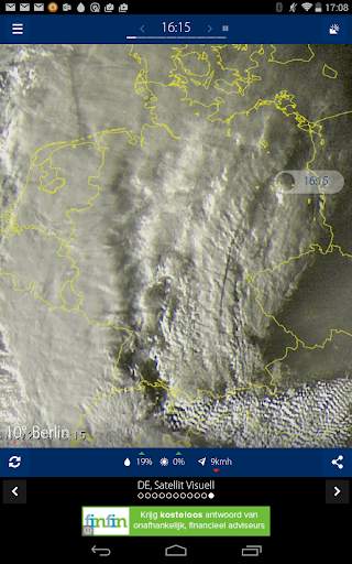 Sat24, Wettersatelliten screenshot 8