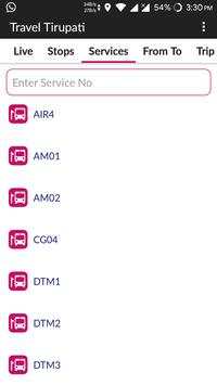 APSRTC Tirupati - Track Local City Bus Services screenshot 4