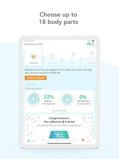 SimpleTherapy 16 تصوير الشاشة