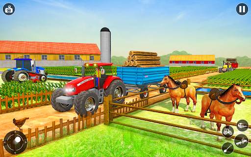 Big Tractor Farming Simulator screenshot 5