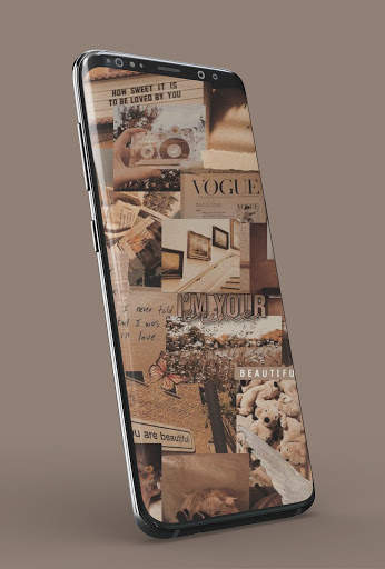 Brown Aesthetic Wallpaper Offline screenshot 4