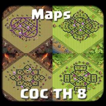 Best Maps COC TH 8 screenshot 1