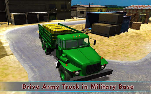 Army Truck Driver Simulator 3D screenshot 1