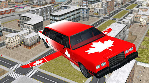 Flying Limo Car Driving Fever screenshot 6