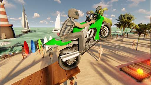 Beach Bike Bali Stunt 2020 screenshot 5
