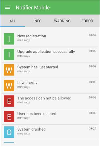 Notifier Mobile screenshot 1