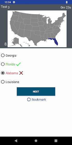 US States and Capitals screenshot 3
