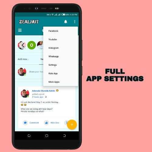 Zealnut Social screenshot 1