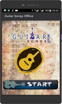 Guitar Songs Offline 1 تصوير الشاشة