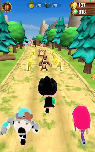 Jungle Titans Escape – Go Teens Run screenshot 2