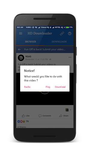 HD Video Downloader For Facebook screenshot 4