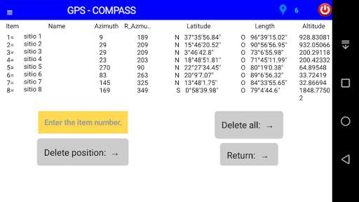 Brujula GPS Compass screenshot 7