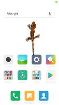 Gecko on Screen Funny Joke screenshot 1