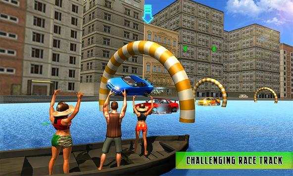 Water Surfing Car Racing Stunt screenshot 3