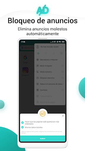Navegador Mint - Rápido. Ligero. Seguro. screenshot 3