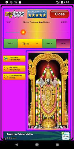 Venkateshwara Suprabhatam HD screenshot 1