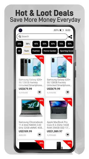 80% Shopping screenshot 3