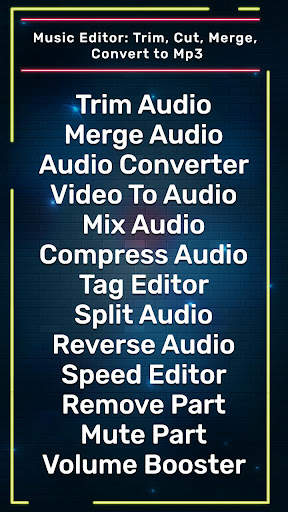 Music Editor: Trim, Cut, Merge screenshot 2