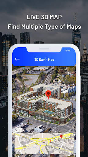 Live Earth Map 2021 with GPS N screenshot 4