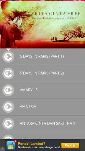 Cerita Cinta Free screenshot 2