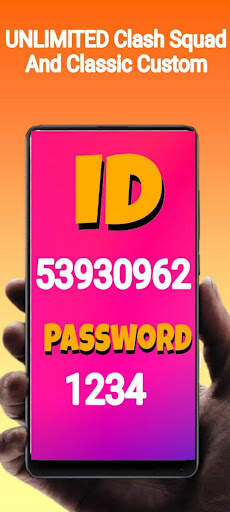 Free Custom Room Card App 2021 Clash Squad-Fire It screenshot 2