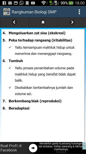 Rangkuman Biologi SMP screenshot 7