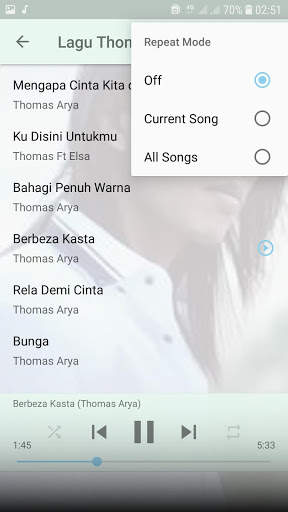 Lagu Thomas Arya Offline screenshot 7