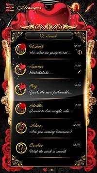 GO SMS VALENTINE'S DAY THEME 2 تصوير الشاشة