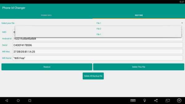 Device Id IMEI Changer Xposed screenshot 7