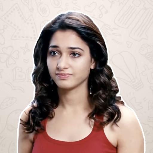 Actress stickers for whatsapp tamil : WAStickerApp icon
