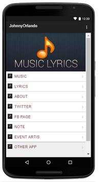 Johnny Orlando Music Lyrics screenshot 1