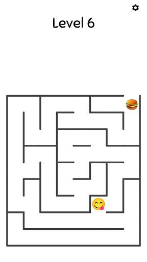 Emoji Maze Games - Challenging Maze Puzzle स्क्रीनशॉट 2