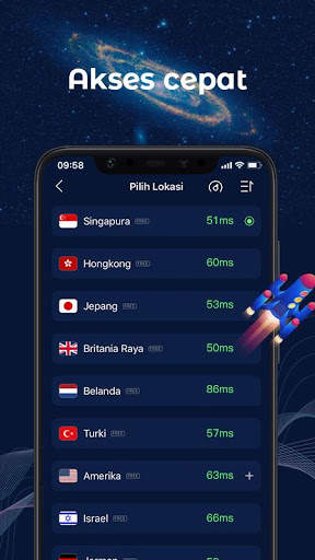 FastVPN - VPN Superfast Dan Aman Untuk Android! screenshot 3