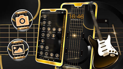 Electric Guitar Launcher Theme screenshot 3