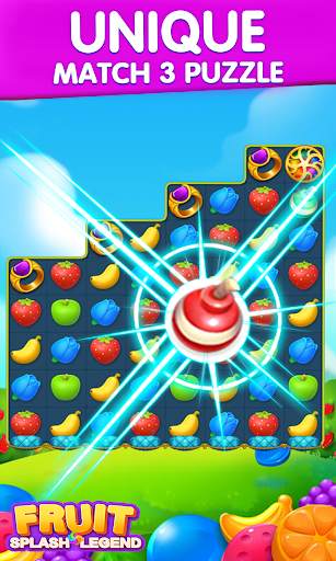 Fruit Splash Legend - Free Classic Match3 Game screenshot 8