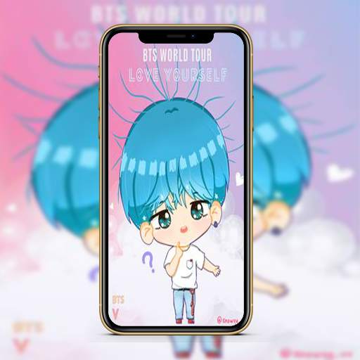 Cute BTS Chibi Wallpaper HD screenshot 4