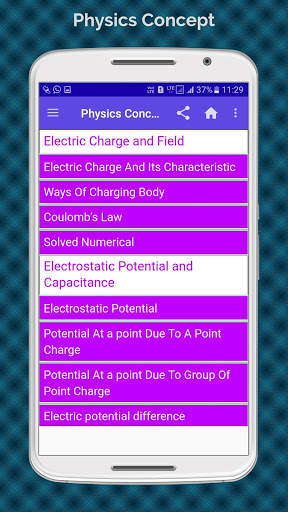 Physics Concepts (Concept of Physics) App screenshot 4