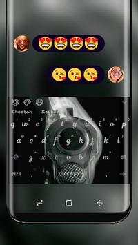 Gun Theme Pistol Shot Keyboard скриншот 1
