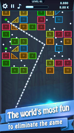 Glow Ball Breaker Quest Challenge Game screenshot 5