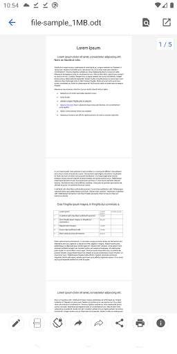 Open Office Viewer - ODF, PDF screenshot 4