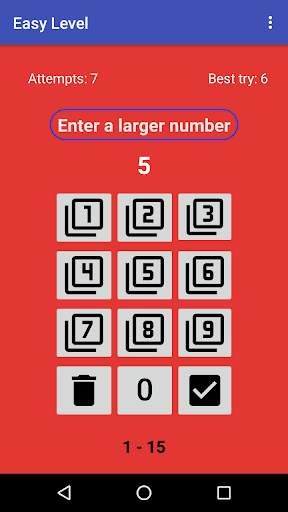 Guess The Secret Number Game screenshot 2
