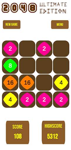 2048 Ultimate Edition screenshot 4