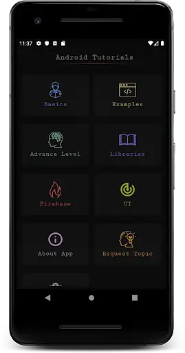Tutorials for Android: Learn Android screenshot 1