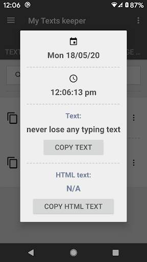 Typing Saver : Key Logger screenshot 4