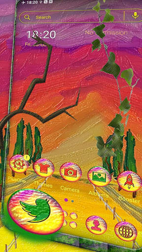 Oil Painting Nature Theme Launcher screenshot 1
