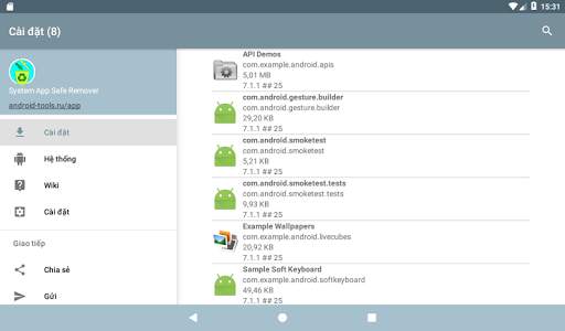 Trình quản lý ứng dụng hệ thống screenshot 9