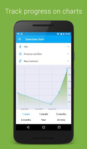 Tracker: Workout & Gym Log screenshot 1