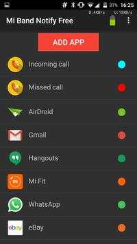 Mi Band Notify (OLD version) screenshot 3