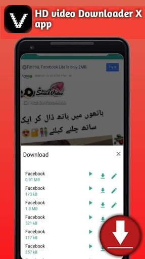 HD Video downloder X app स्क्रीनशॉट 6