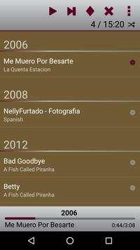 Years Music Player screenshot 2
